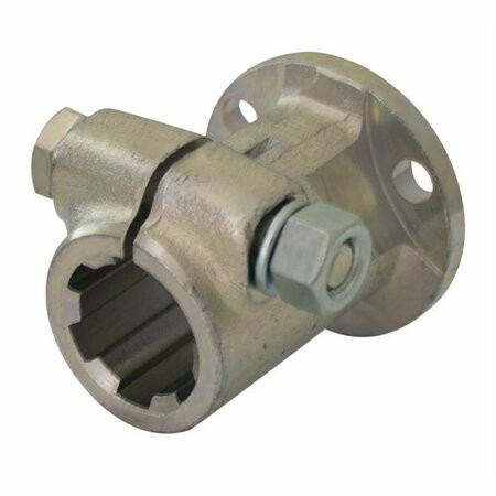 Mozzo scanalato con flangia