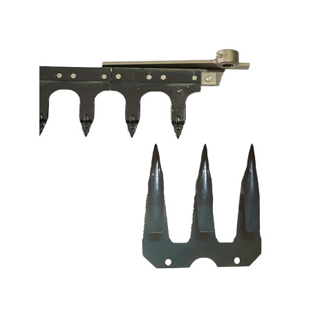 Denti per falciatrice