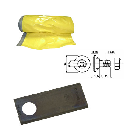 Ricambi per falciatrici rotative