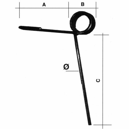 Denti per erpice strigliatore e molle per erpice